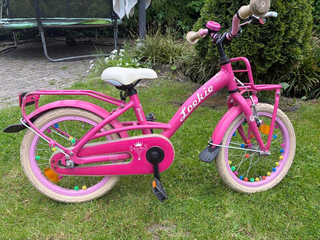 Loekie princes 16 inch, Fietsen en Brommers, Fietsen | Meisjes, Ophalen, Zo goed als nieuw, 16 inch