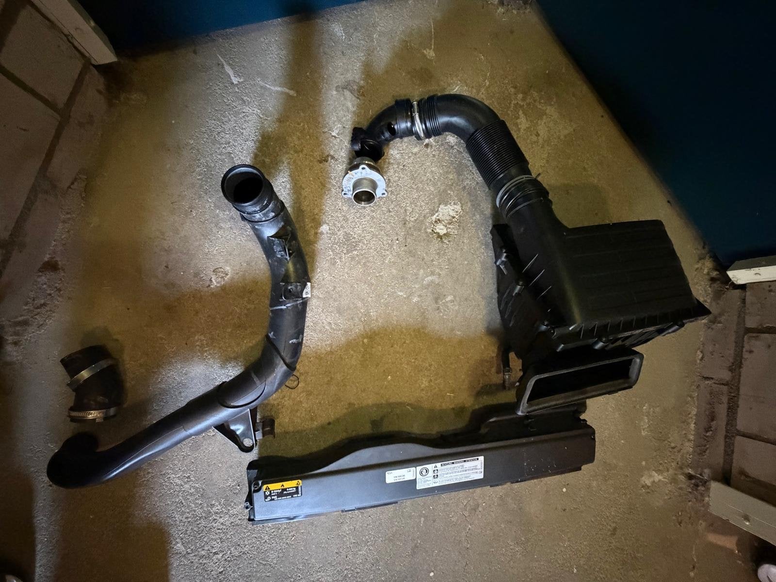 Golf 7.5 R Onderdelen: Downpipe, Intercooler, Luchtinlaat, Ophalen, Gebruikt, Volkswagen