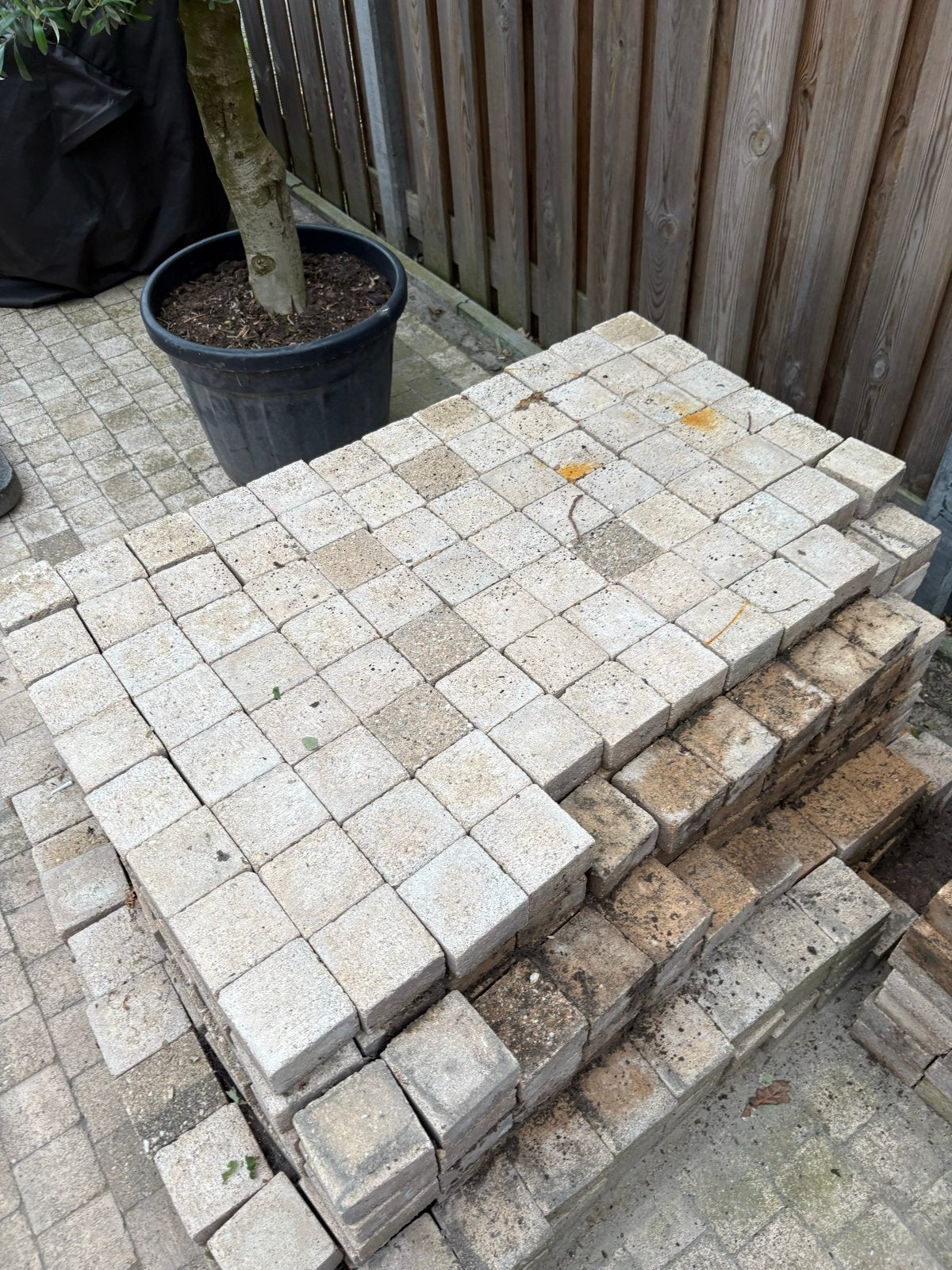 Koppelstones, Ophalen, Gebruikt, 10 m² of meer, Beton