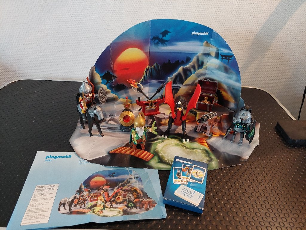 Playmobil 5493 – Adventskalender Drakenschatgevecht, Ophalen of Verzenden, Gebruikt