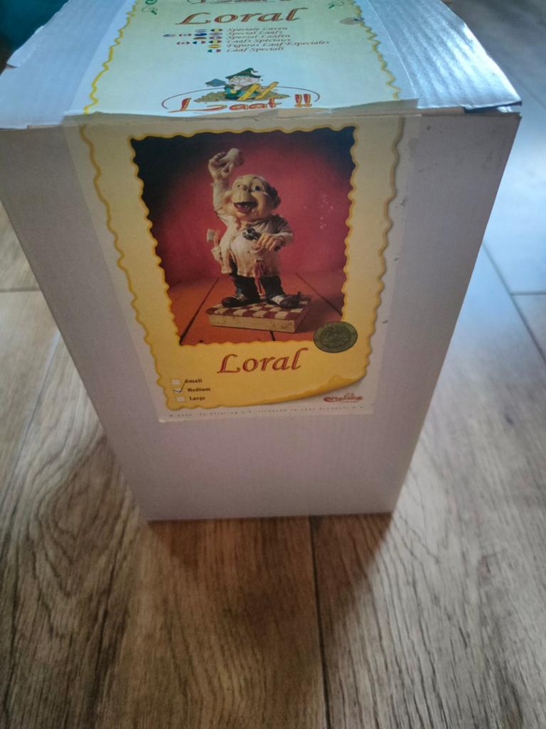 Het volk van Laaf Efteling Loral Oral-B Medium met Doos, Verzamelen, Efteling, Ophalen of Verzenden, Zo goed als nieuw, Beeldje of Poppetje