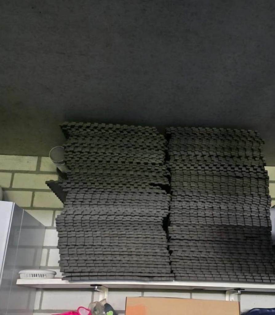 120 stuks foam tegels/ zwembadtegels onder mat zwembad 40cm, Tuin en Terras, Zwembad-toebehoren, Ophalen, Gebruikt, Overige typen
