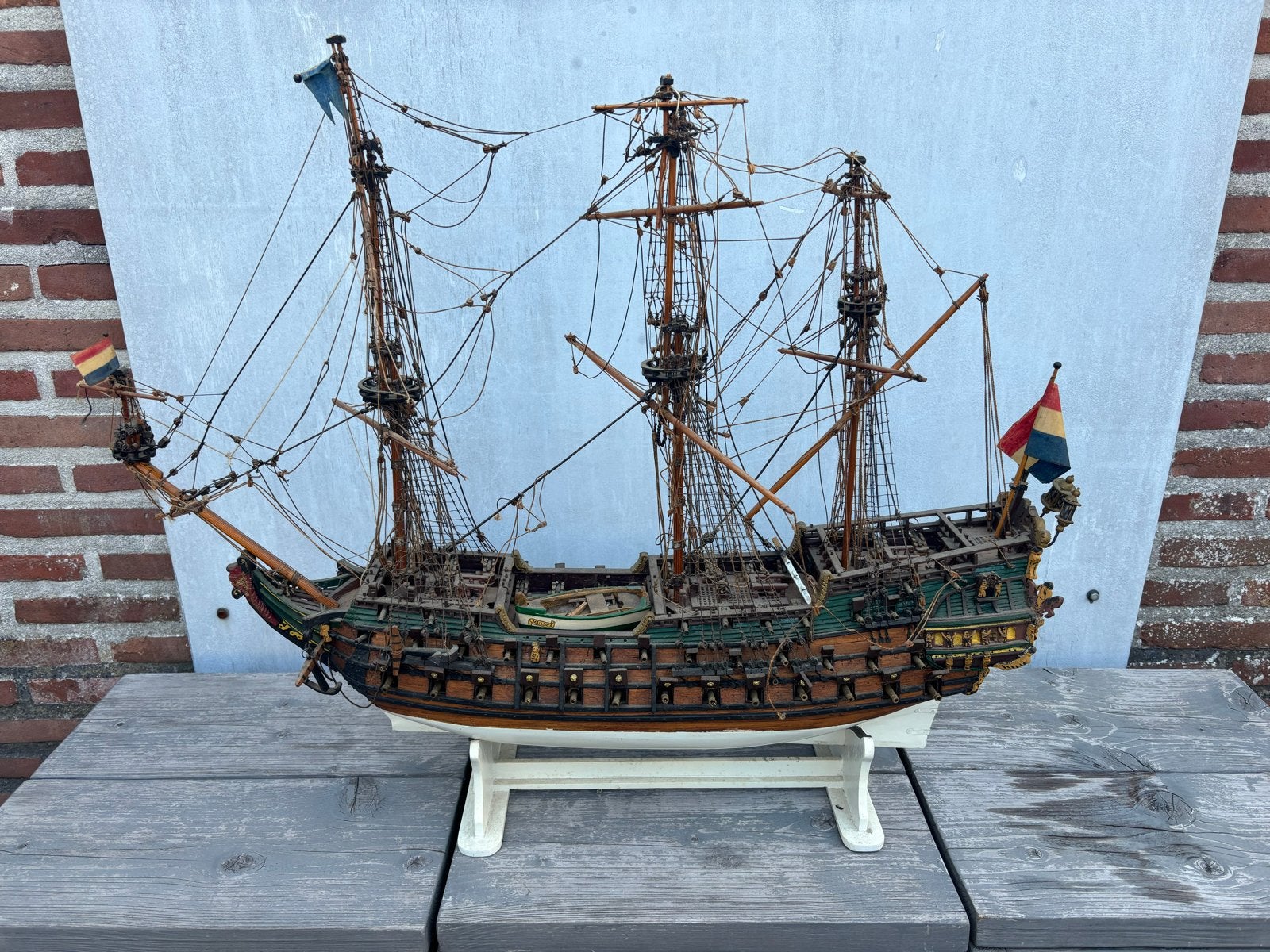 Gedetailleerd scheepsmodel VOC, Hobby en Vrije tijd, Ophalen, Gebruikt, Groter dan 1:32, Overige merken