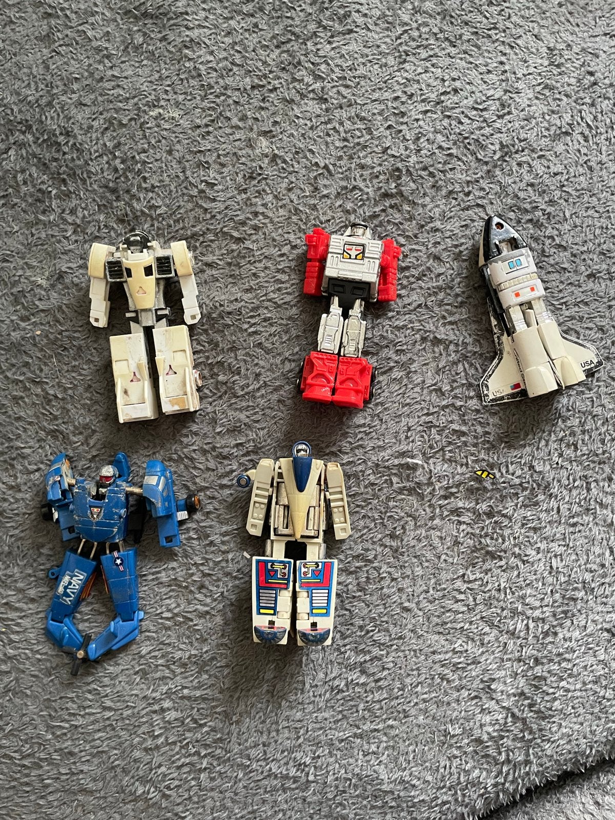 Vintage Transformers Speelgoed - Set van 5, Ophalen of Verzenden, Gebruikt