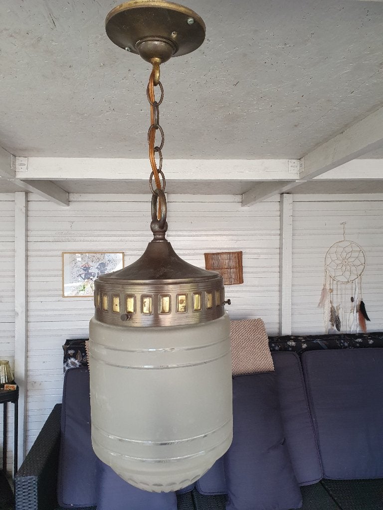 Antieke lamp, Ophalen