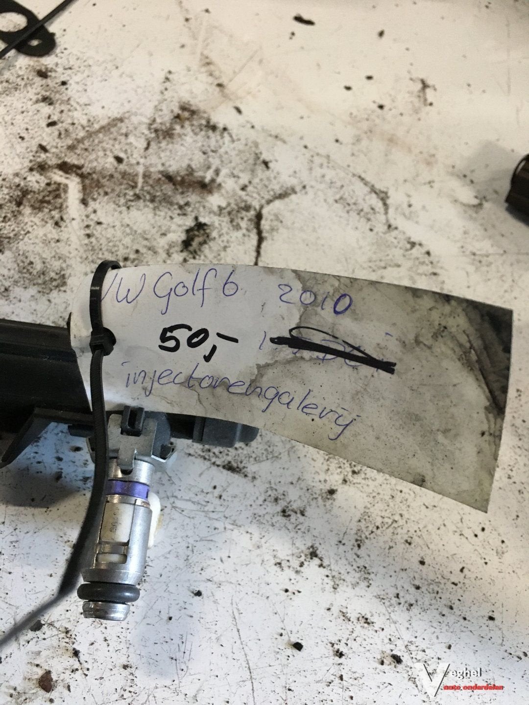 Vw Golf 6 2010 Injector galerij, Gebruikt, -, -, Ophalen of Verzenden