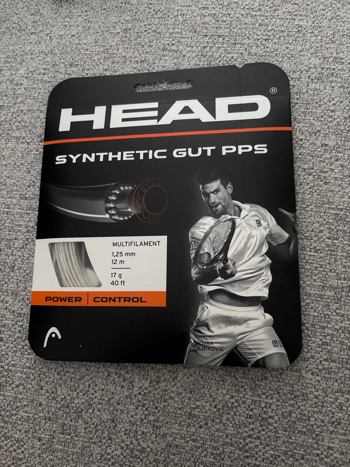 Nieuwe Head Synthetic Gut PPS Snaren - Power & Control, Ophalen of Verzenden, Nieuw, Grip of Snaar, Head