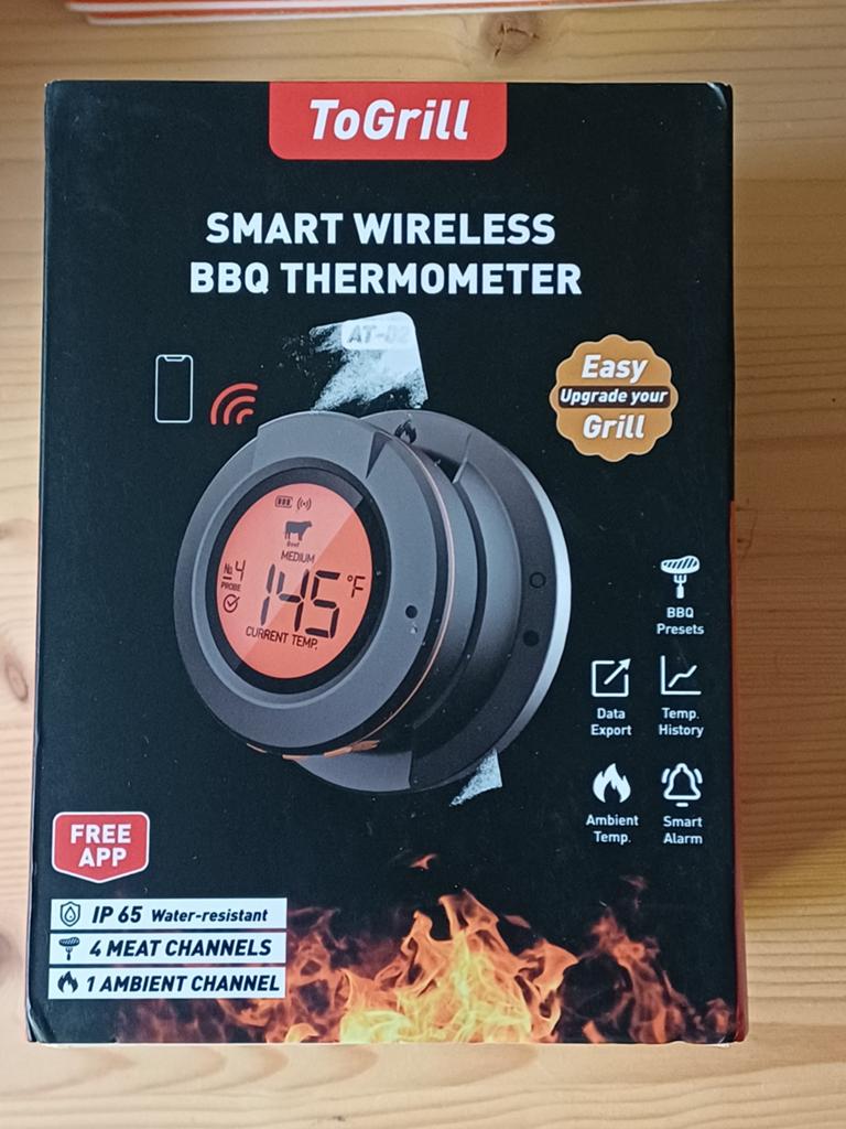 ToGrill Smart Draadloze BBQ Thermometer - Nieuw, Tuin en Terras, Barbecue-accessoires, Ophalen of Verzenden, Nieuw, ToGrill