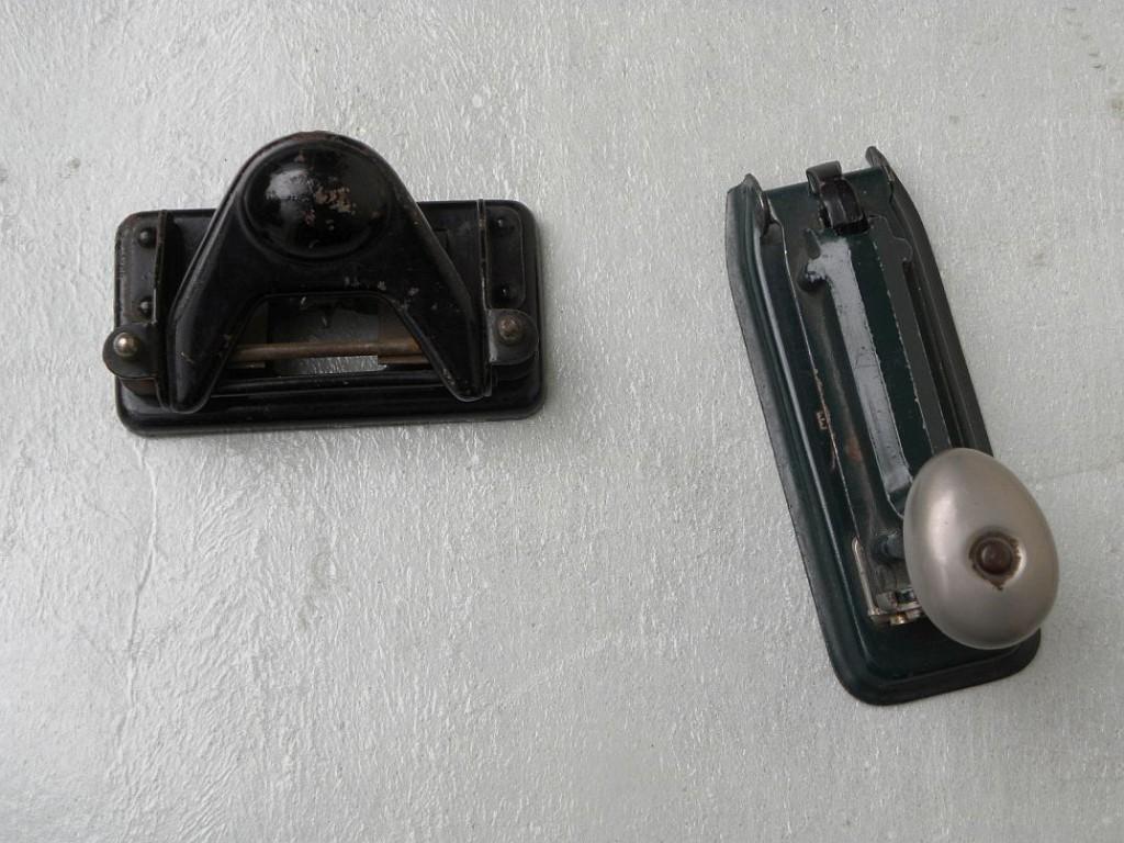 Perforator en nietmachine nostalgie, Ophalen of Verzenden, Gebruikt