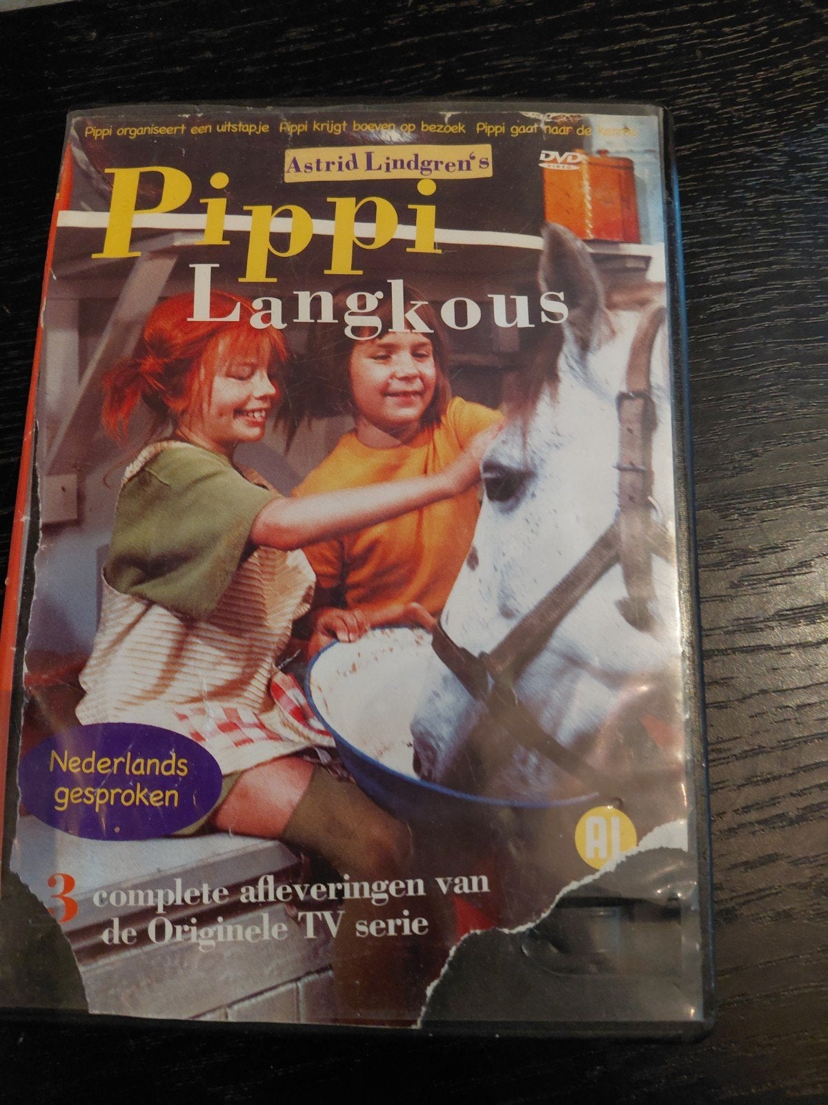Dvd Pipi Langkous 3, Alle leeftijden, Ophalen of Verzenden, Zo goed als nieuw