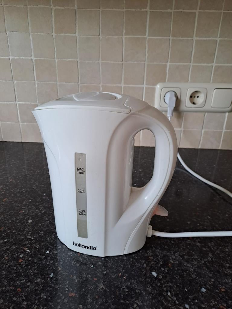 Waterkoker merk Hollandia, Witgoed en Apparatuur, Waterkokers, 1 tot 2 liter, Ophalen of Verzenden, Gebruikt