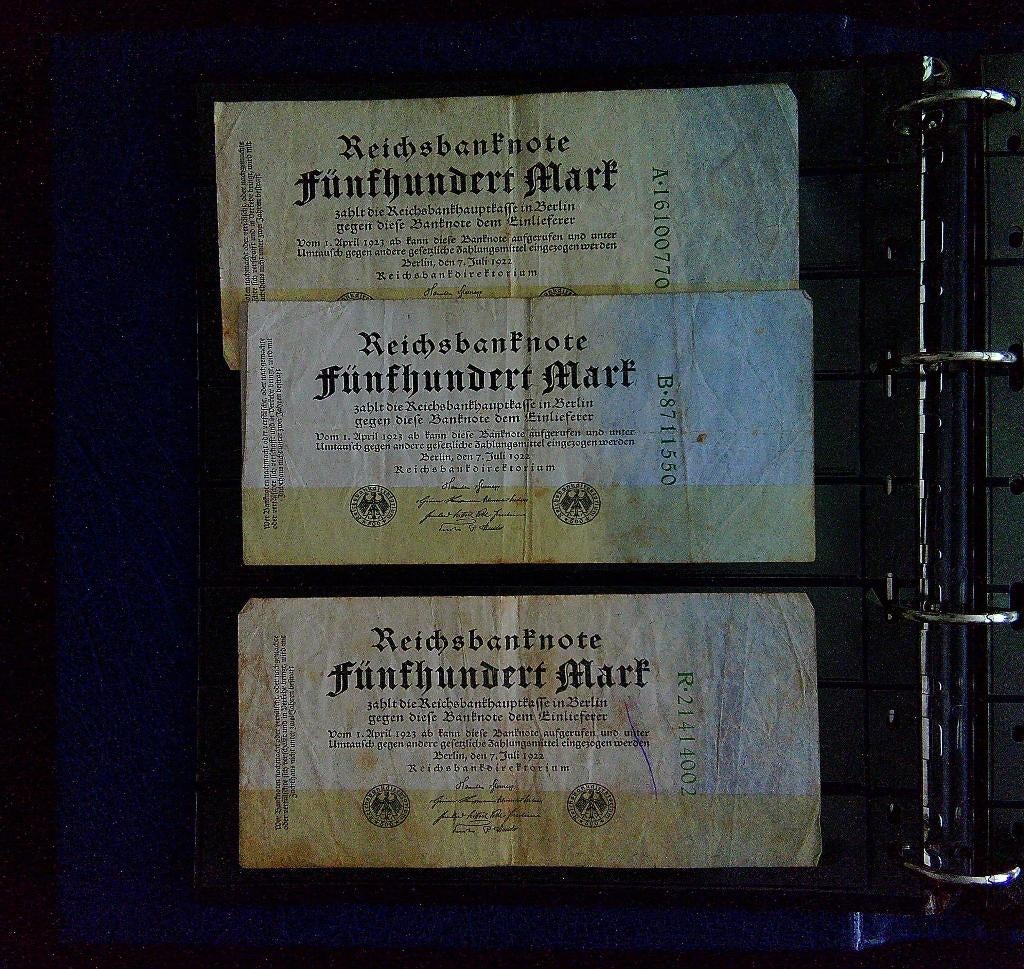 partijtje bankbiljetten, Ophalen of Verzenden, Duitsland, Setje