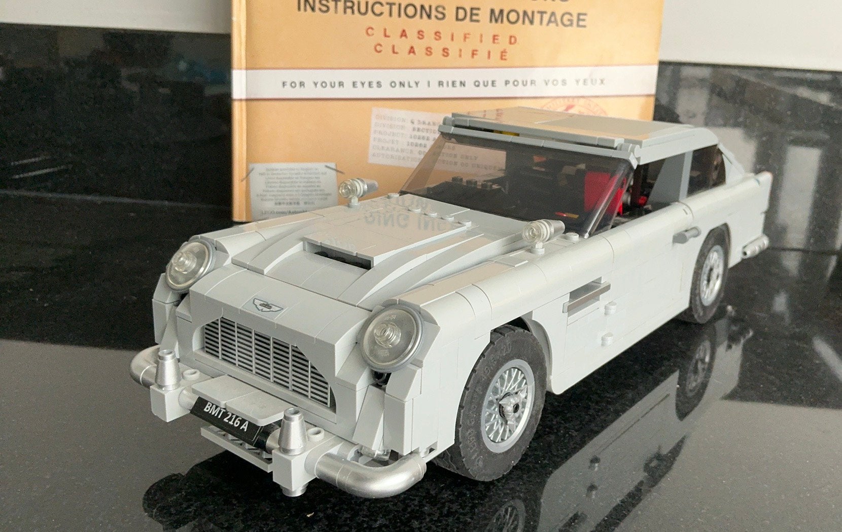 LEGO Creator Expert James Bond Aston Martin DB5 - 10262., Ophalen, Zo goed als nieuw