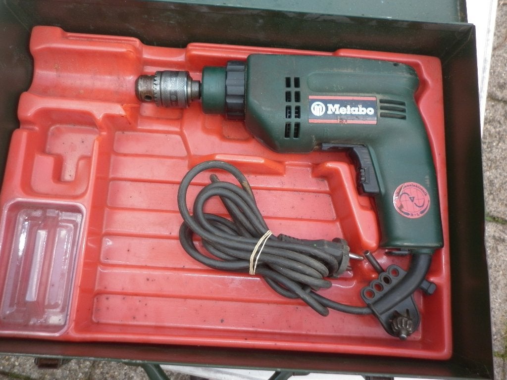 Metabo boormachine Sb E  490  R + L, Ophalen of Verzenden, Gebruikt, Boormachine
