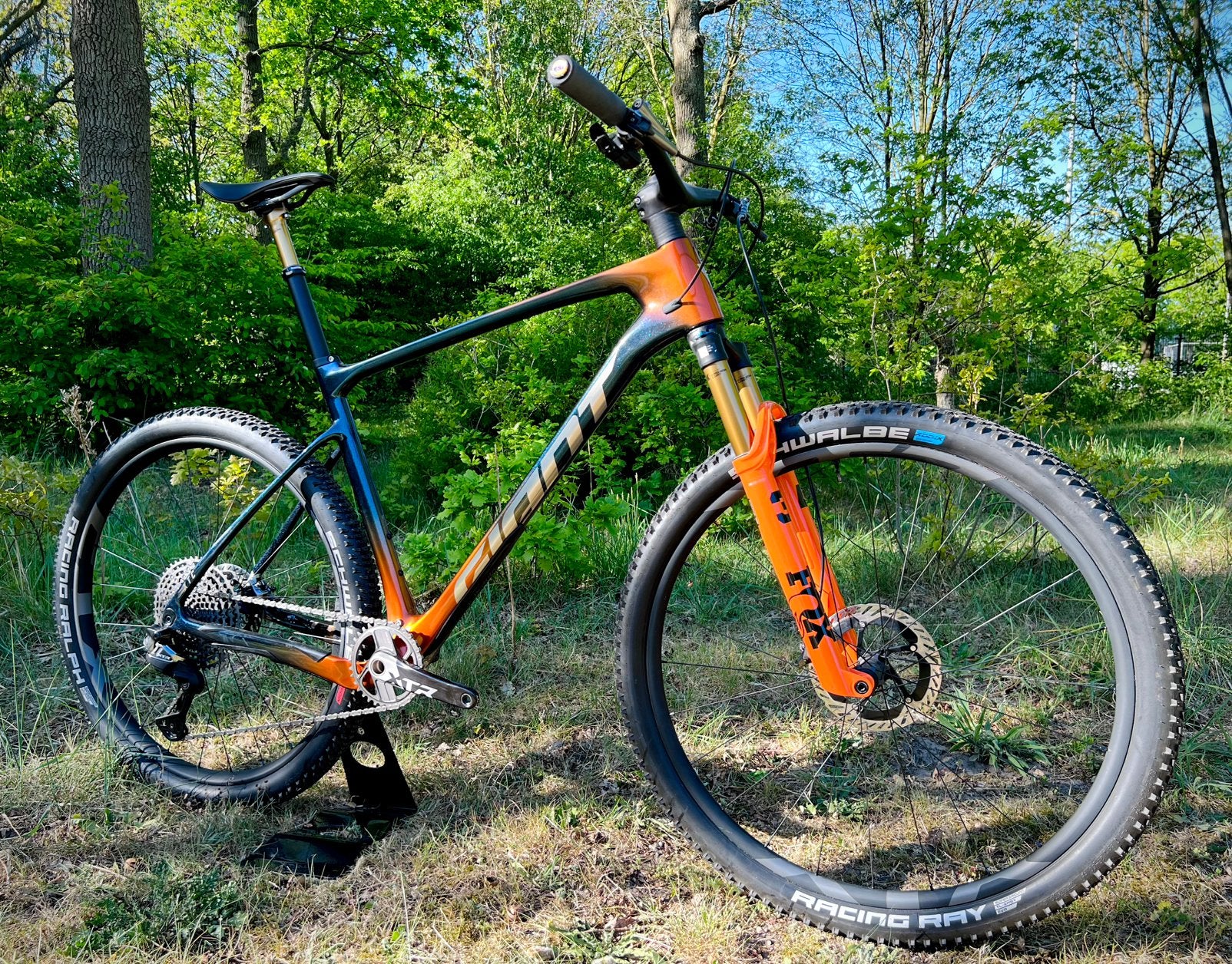 High End Giant XTC SL Fox 34 XTR Di2 Disc XL 9,2KG, Fietsen en Brommers, Fietsen | Mountainbikes en ATB, 57 cm of meer, Hardtail