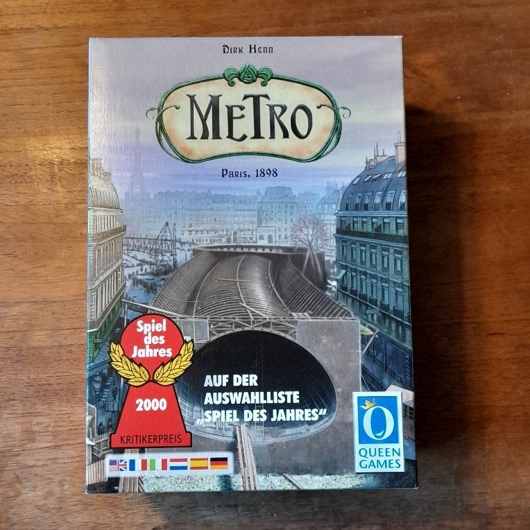 Bordspel METRO, Hobby en Vrije tijd, Ophalen of Verzenden, Zo goed als nieuw