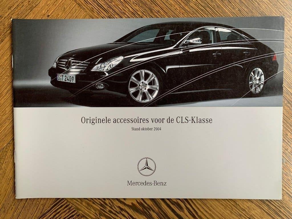 Brochure Mercedes-Benz CLS-klasse C219 Accessoires 2004 nieu, Nieuw, Mercedes-Benz, Mercedes, Ophalen of Verzenden