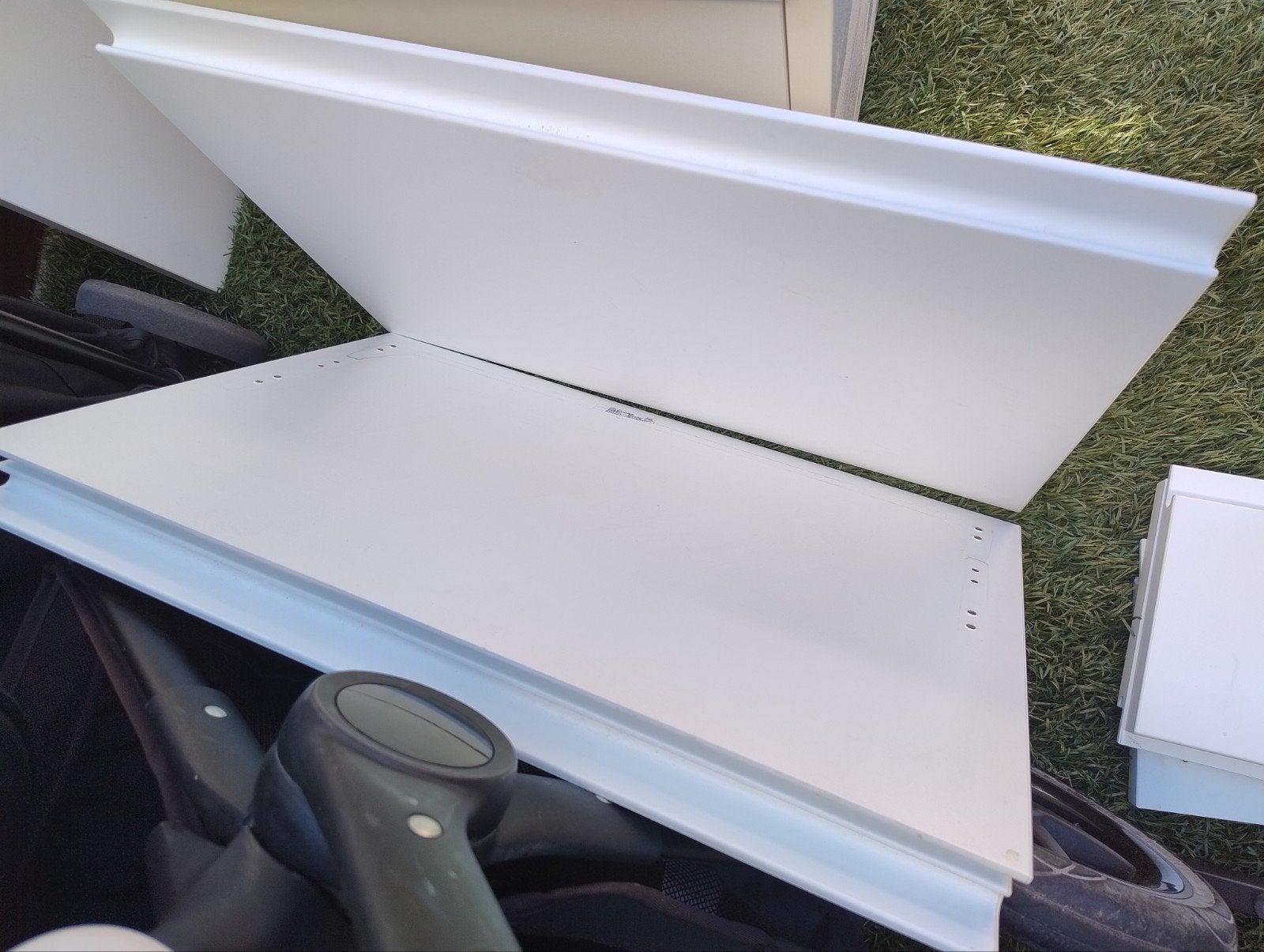 Voxtorp deur en ladefronten mat wit - 1x 120x60  4x 60x40, 9, Huis en Inrichting, Kasten | Ladekasten, Ophalen, Kunststof, Gebruikt