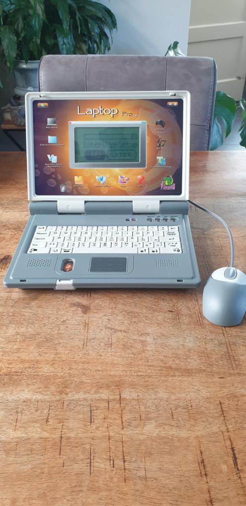 Playland Laptop Pro Educatieve Laptop met Muis voor kinderen, Ophalen of Verzenden, Gebruikt, Taal en Lezen, Met geluid