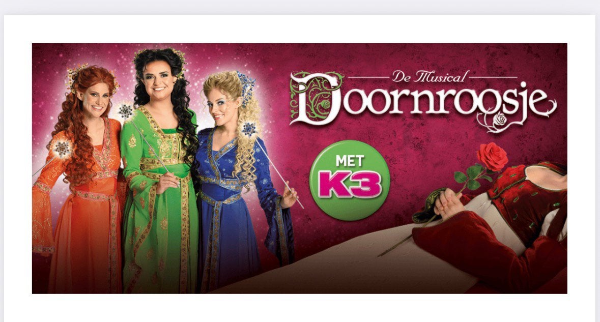 3 tickets K3 doorenroosje 22 augustus, Tickets en Kaartjes, Drie personen of meer, Augustus