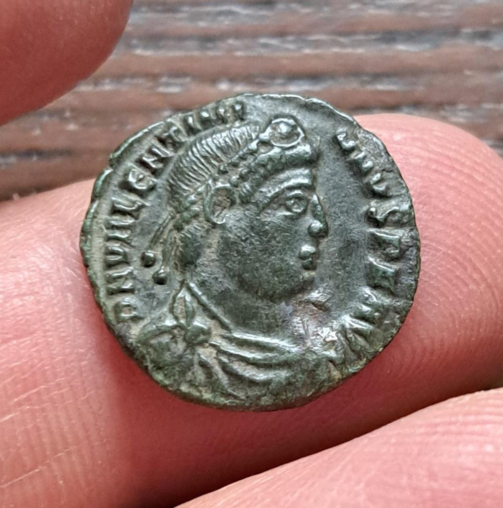Valentinianus - Nummus Secvritas Repvblicae, Postzegels en Munten, Ophalen of Verzenden, Overige landen, Losse munt