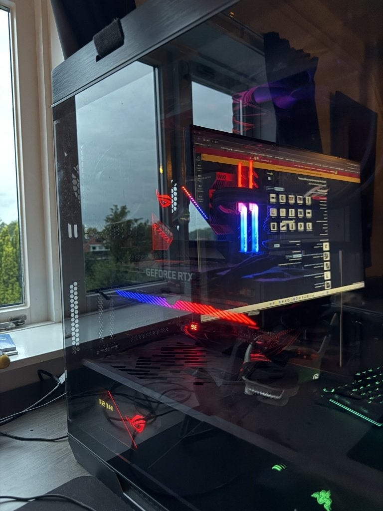 ASUS ROG Strix GeForce RTX 3080 OC met LHR aangeboden, Computers en Software, Videokaarten, GDDR6, PCI-Express 4, Ophalen of Verzenden