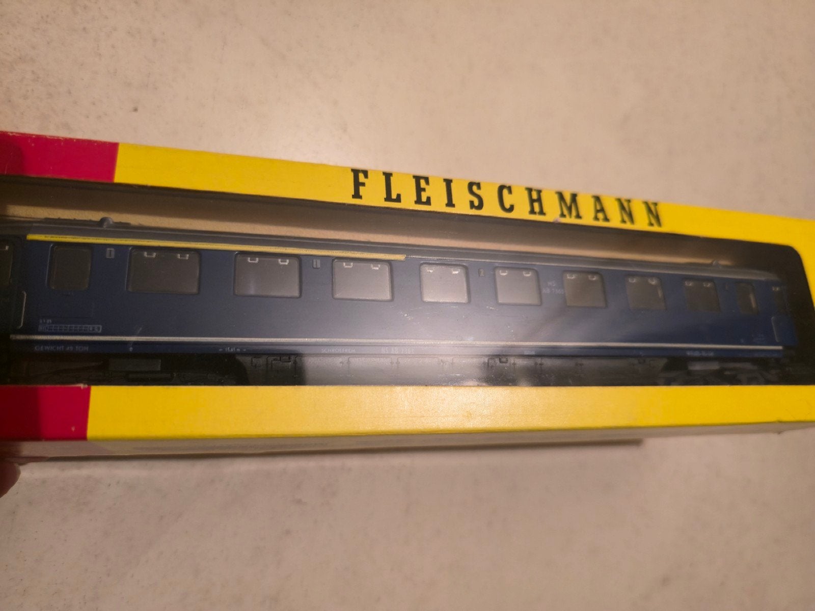 Fleischmann HO Wagon 1530 - Zo goed als nieuw, Ophalen of Verzenden, Zo goed als nieuw, Wagon, Fleischmann