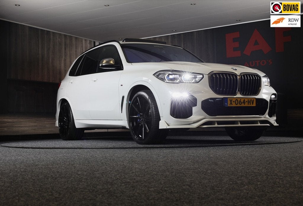 BMW X5 M50d M Line / 7 Persoons / Massage / HK / Head Up / A, Gebruikt, 2993 cc, Adaptive Cruise Control, 7 stoelen