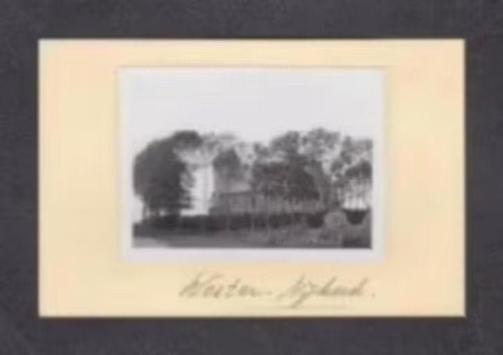 Foto Westernijkerk Friesland Kerk Jaren 30., Verzamelen, Foto's en Prenten, Foto, Ophalen of Verzenden, Zo goed als nieuw, Gebouw