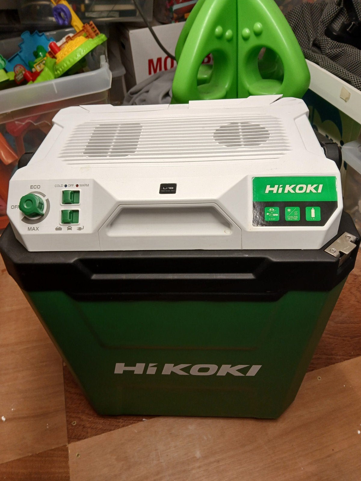 HiKOKI Koelbox - Elektrisch Koelen en Warmhouden, Caravans en Kamperen, Ophalen, Zo goed als nieuw, Koelbox, Elektrisch