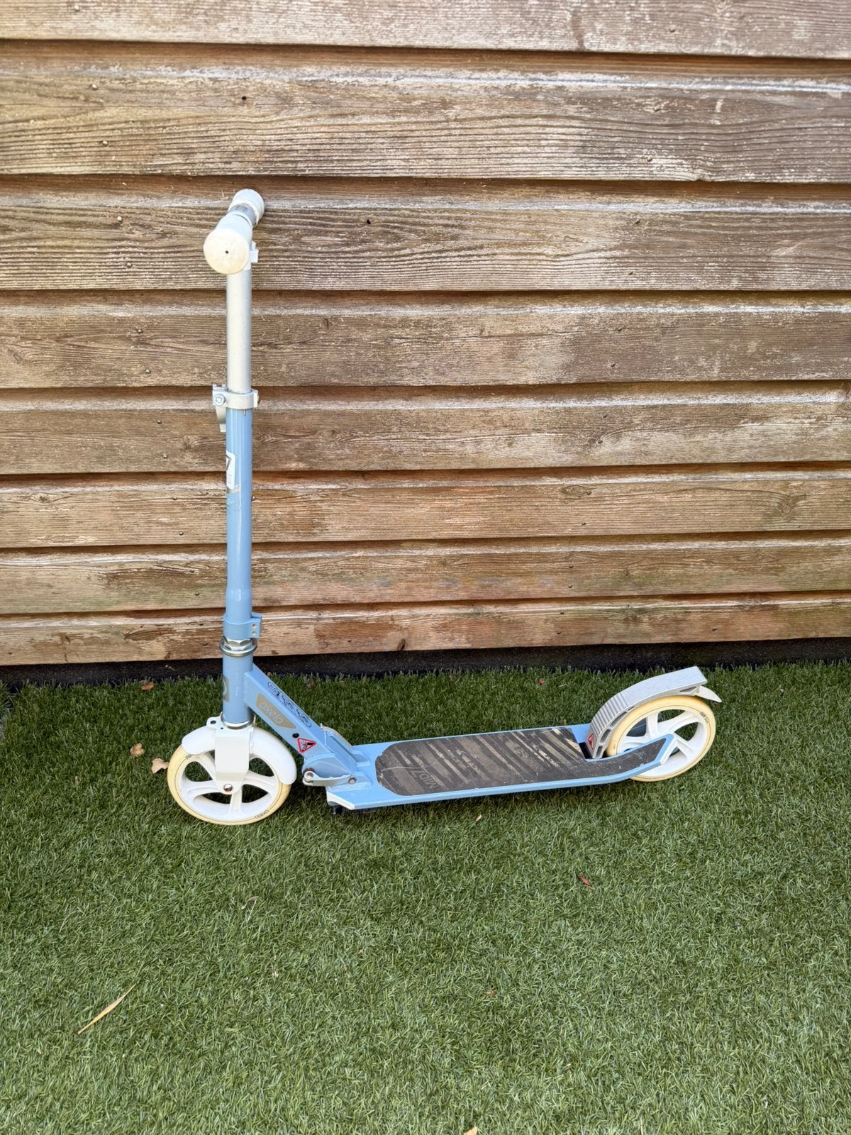 Oxelo mid 7 urban mobility 175mm step, lichtblauw, Fietsen en Brommers, Steps, Ophalen, Gebruikt, Gewone step