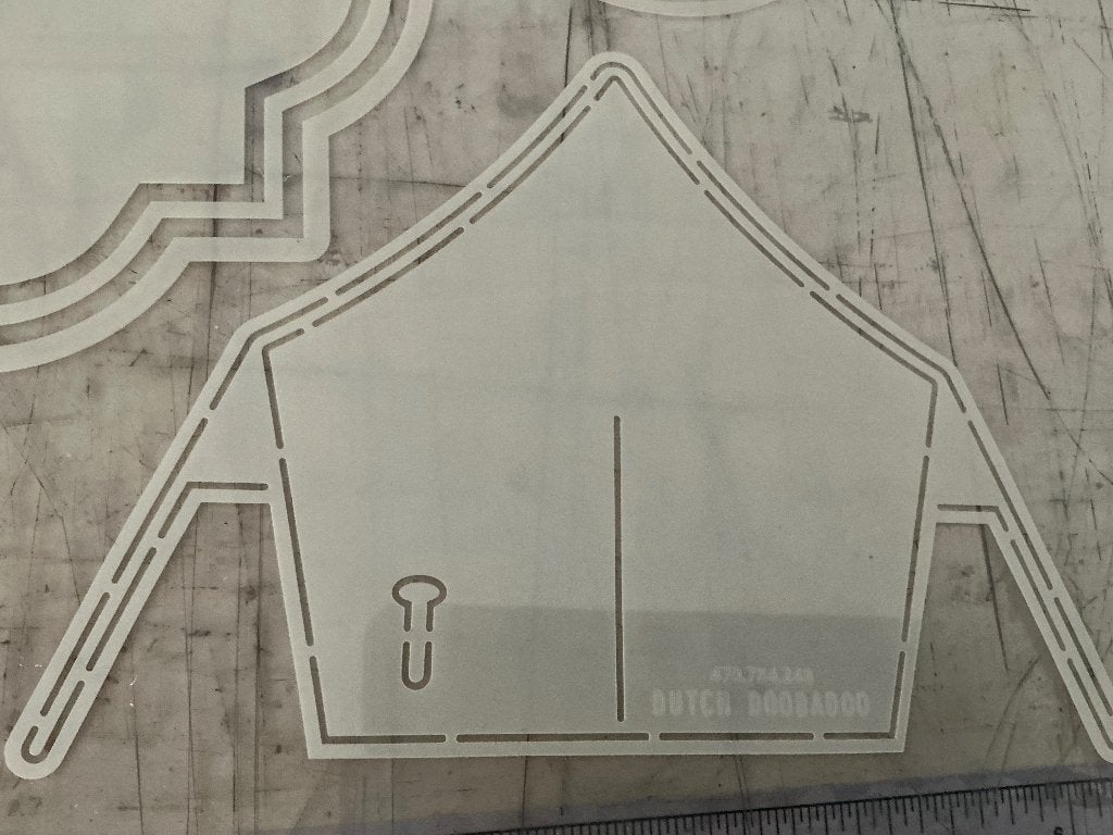 Dutch Dobadoo Stencils, Hobby en Vrije tijd, Kaarten | Zelf maken, Verzenden, Zo goed als nieuw, Overige thema's, Pons of Mal