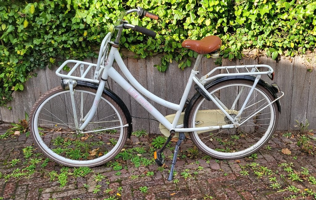 meidenfiets - Cortina 26", Terugtraprem, Gebruikt, Versnellingen, Cortina