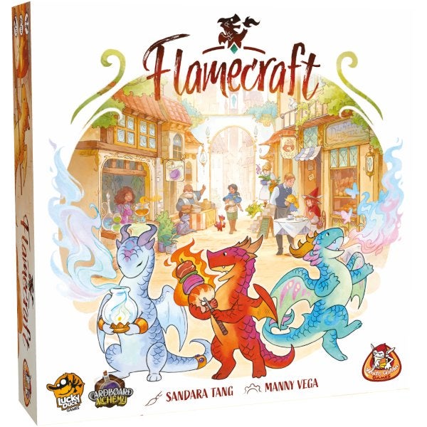 Flamecraft Standaard Editie White Goblin Games Bordspel, White Goblin Games, White Goblin Games, White Goblin Games, Nieuw