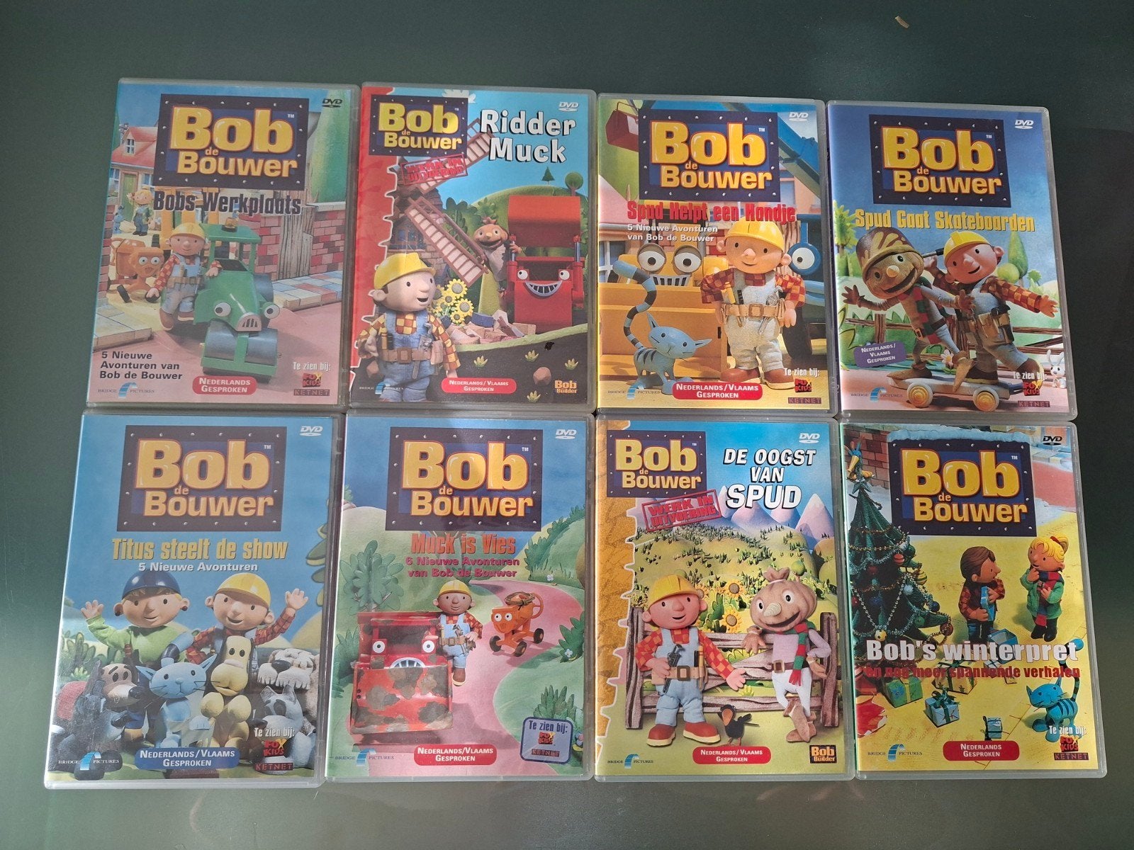 Bob de Bouwer DVD collectie - 8 films, Gebruikt, Verzamelbox, Alle leeftijden, Nederlands