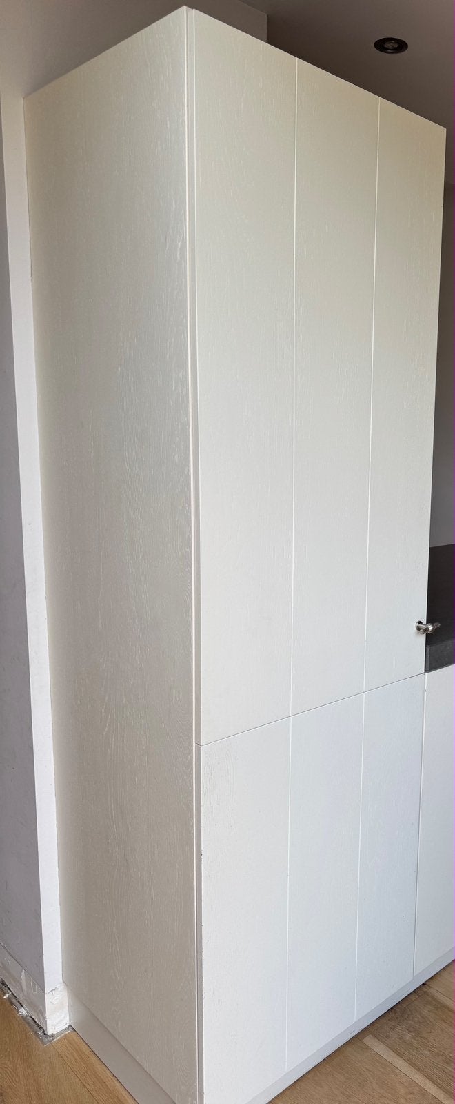 Complete Nette Hoekkeuken + Apparatuur + GEDEMONTEERD, Ophalen of Verzenden, Overige kleuren, Composiet, Hoekkeuken
