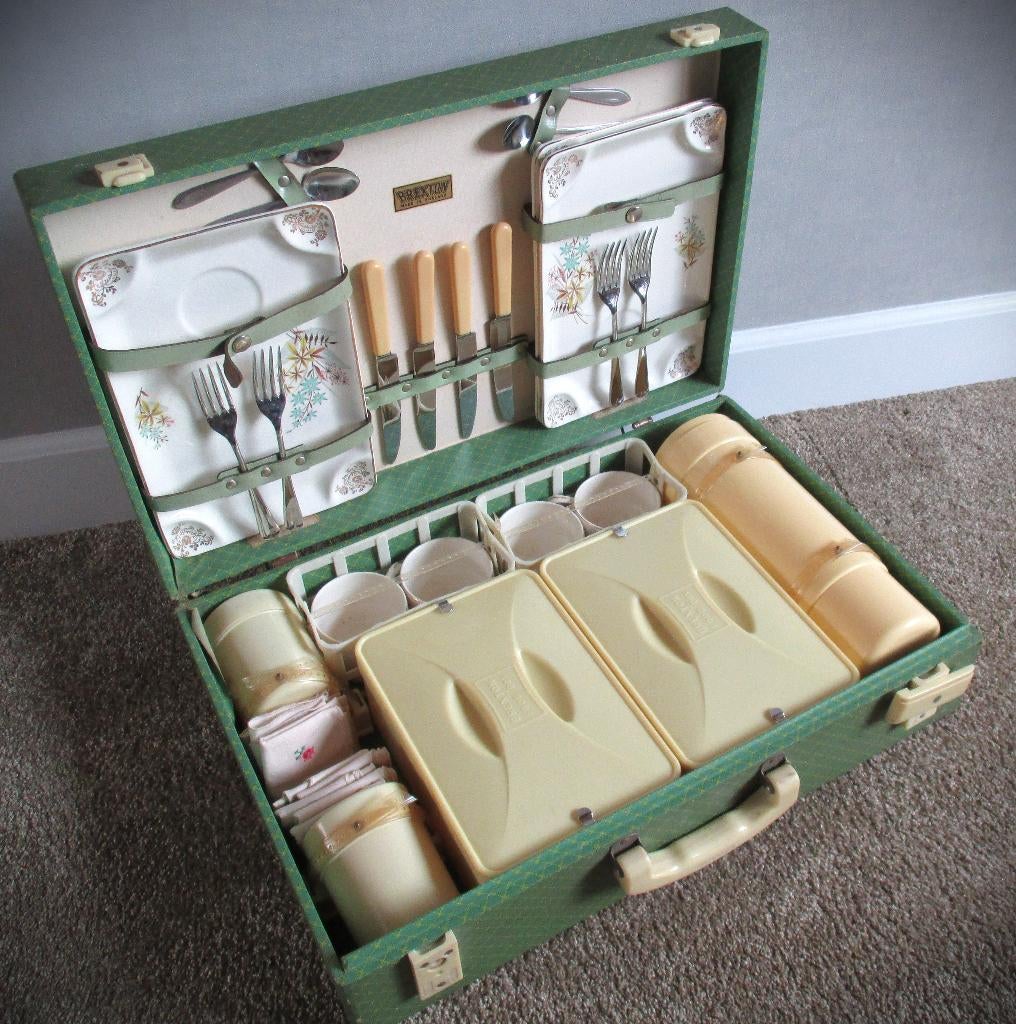 Picknick Koffer Brexton~Jrn 50~48 delig~Thermos~Borden~Beste, Ophalen, Gebruikt