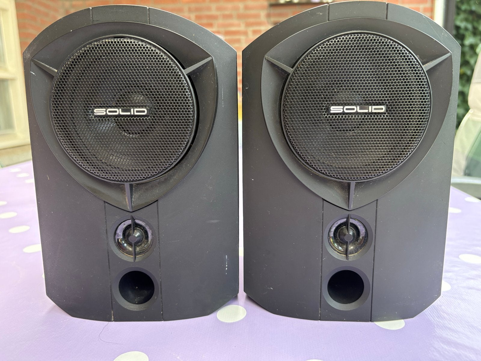 Solid Team Total Entertainment Audio Monitor Speakers, Gebruikt, Basreflex, Minder dan 60 watt, Boekenplank luidspreker