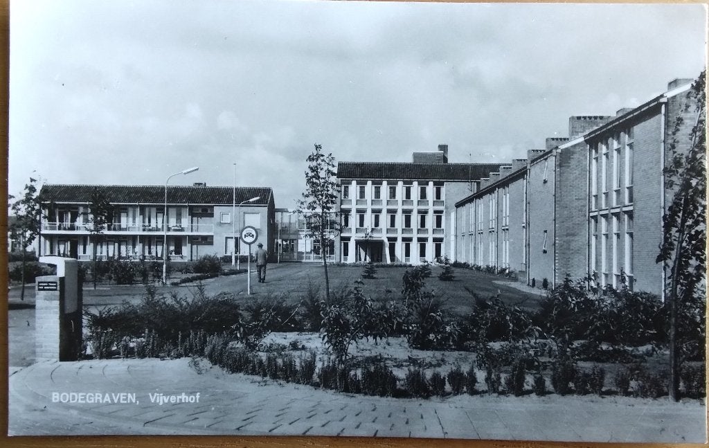 Bodegraven, Vijverhof. Klf, Verzenden, 1960 tot 1980, Ongelopen, Zuid-Holland