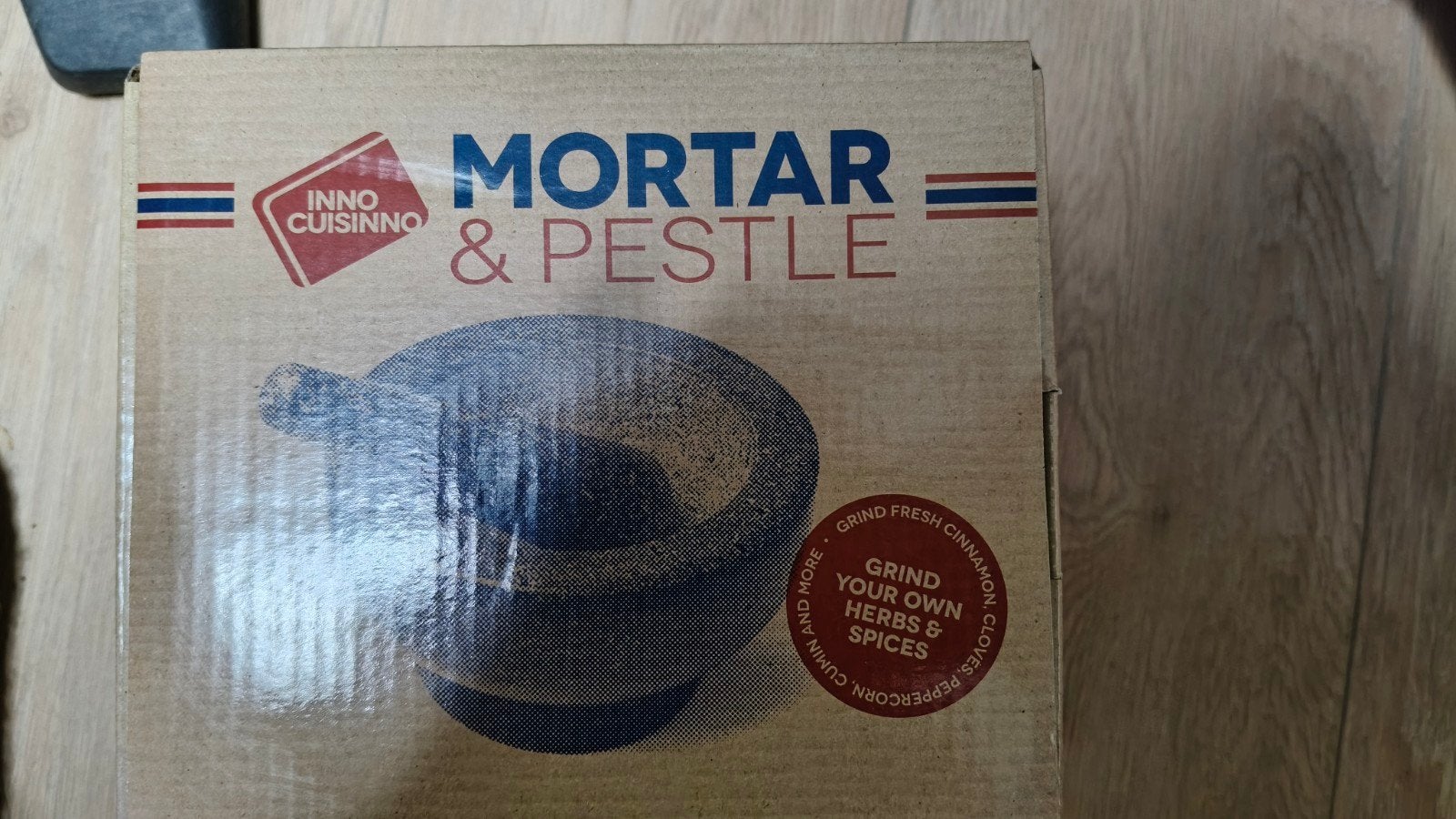 Inno Cuisinno vijzel en stamper, Ophalen, Zo goed als nieuw