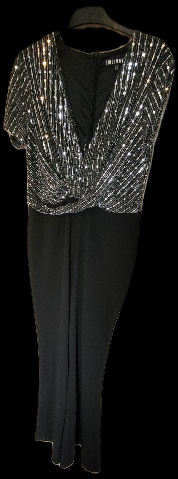 Jumpsuit zwart glitter, Kleding | Dames, Jumpsuits, Ophalen of Verzenden, Zo goed als nieuw, Zwart