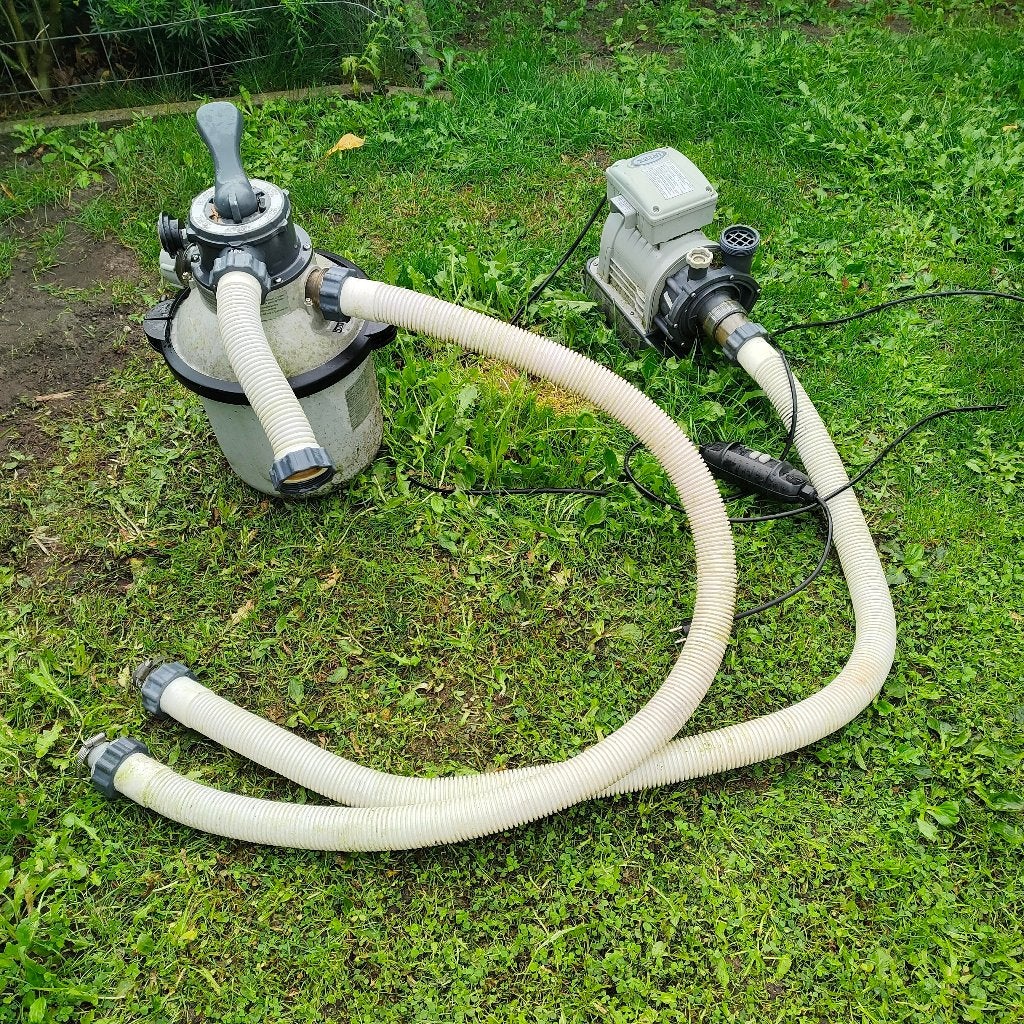 zwembad pomp, Tuin en Terras, Zwembad-toebehoren, Ophalen, Gebruikt, Filter
