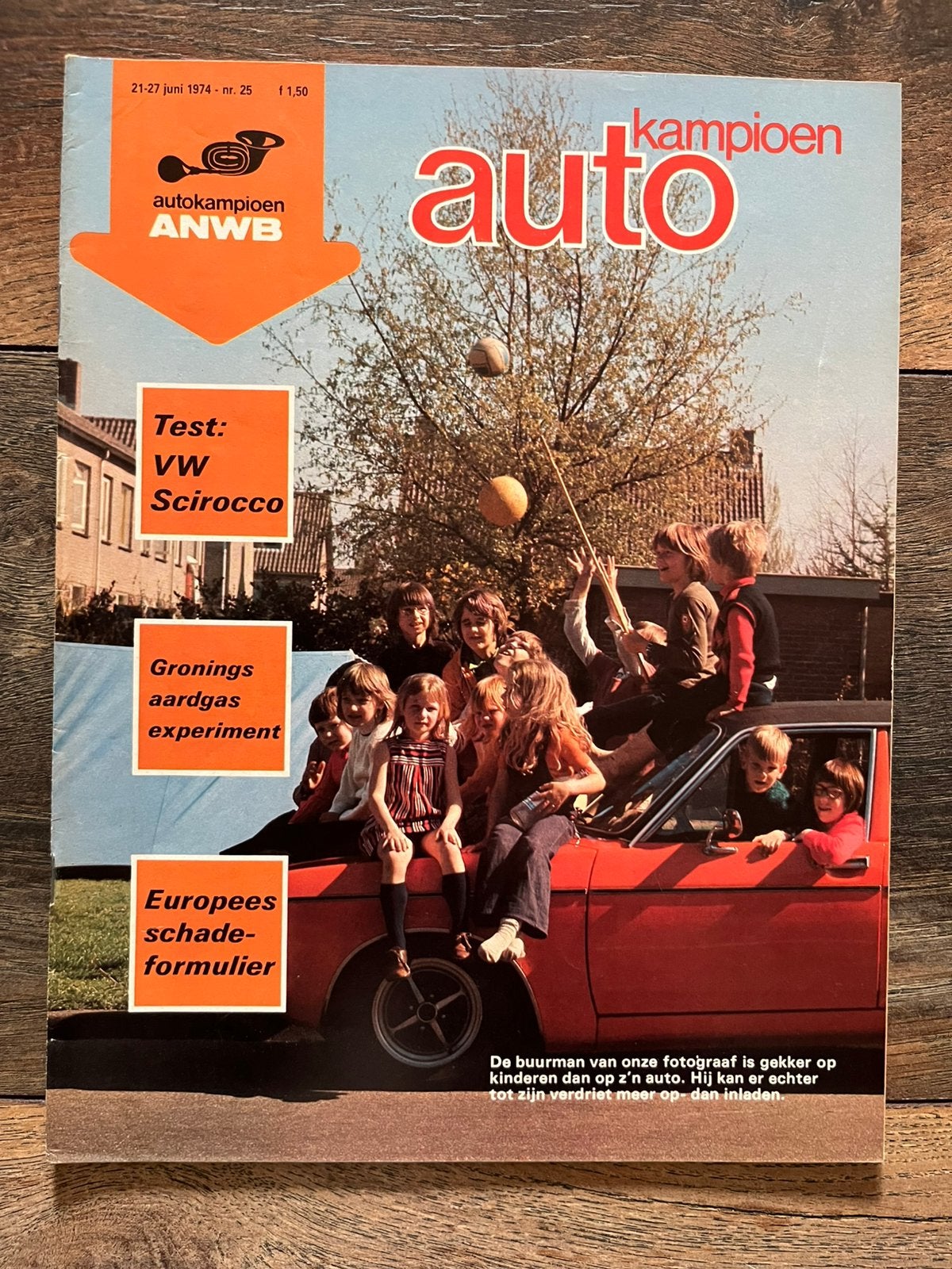 Auto Kampioen 1974: Test VW Scirocco TS, Mercedes W114, Boeken, Ophalen of Verzenden, Gelezen, Algemeen