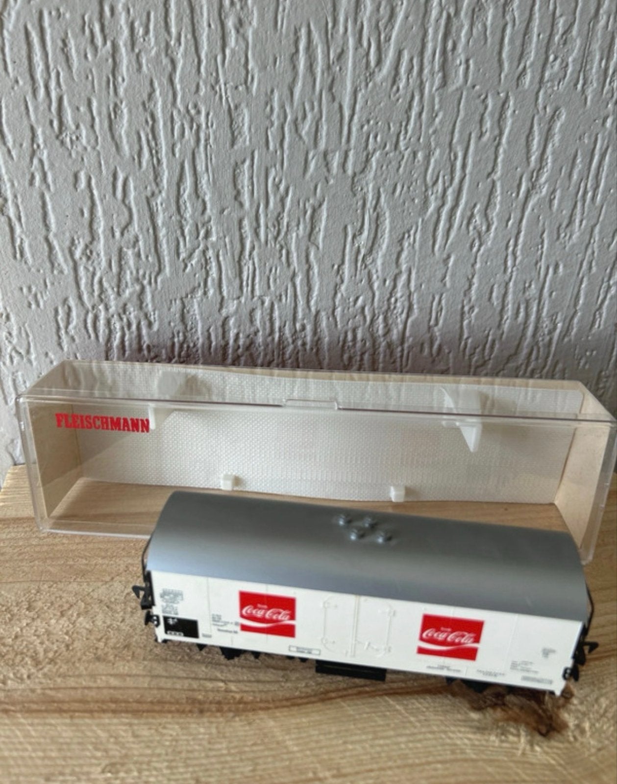 Fleischmann Coca-Cola Wagon 5347 - Zo goed als nieuw, Verzenden, Zo goed als nieuw, Wagon, Fleischmann