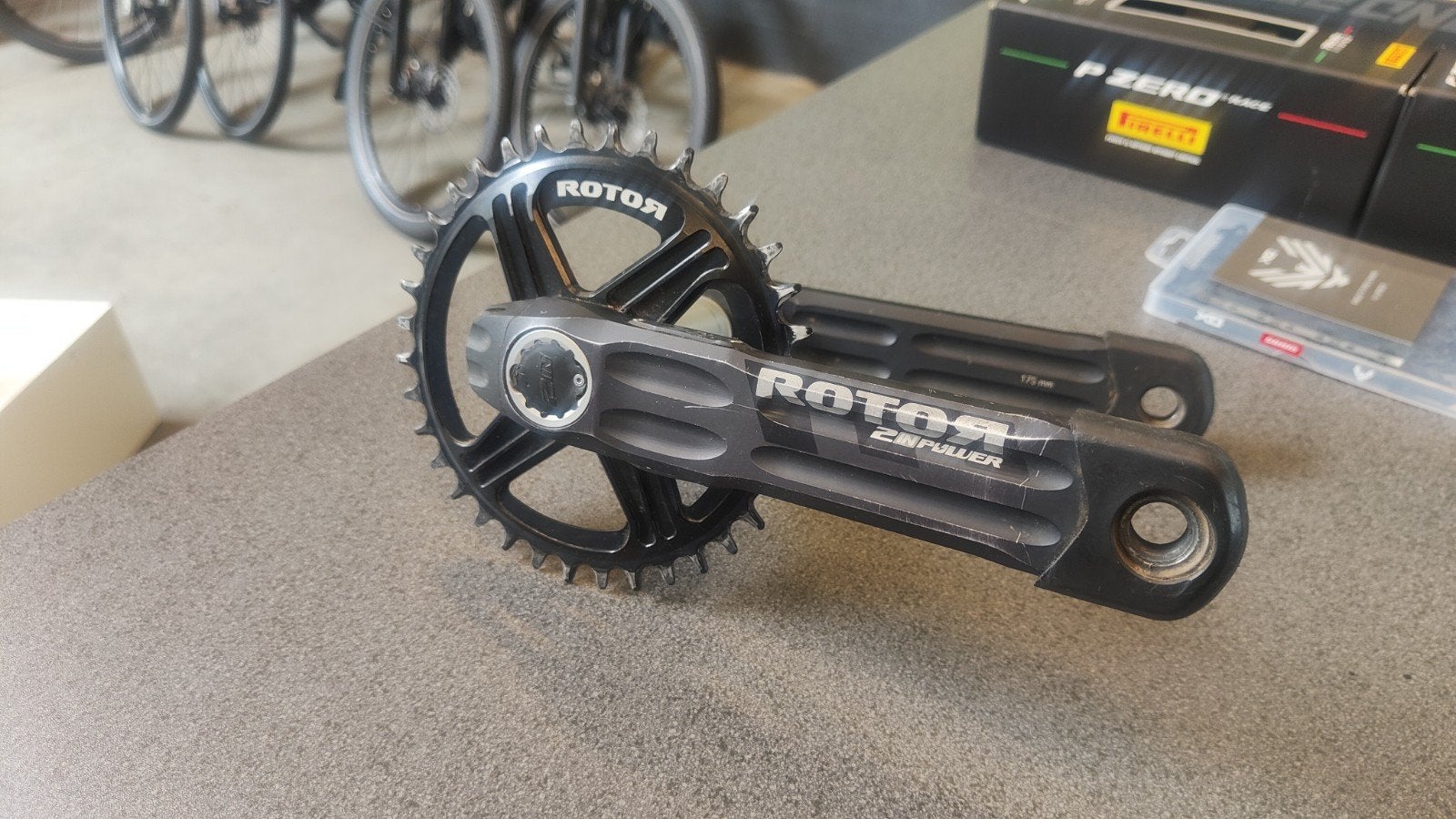 Rotor 2Inpower vermogensmeter MTB 175mm Boost 36T, Fietsen en Brommers, Fietsonderdelen, Crankstel of Pedalen, Rotor Components