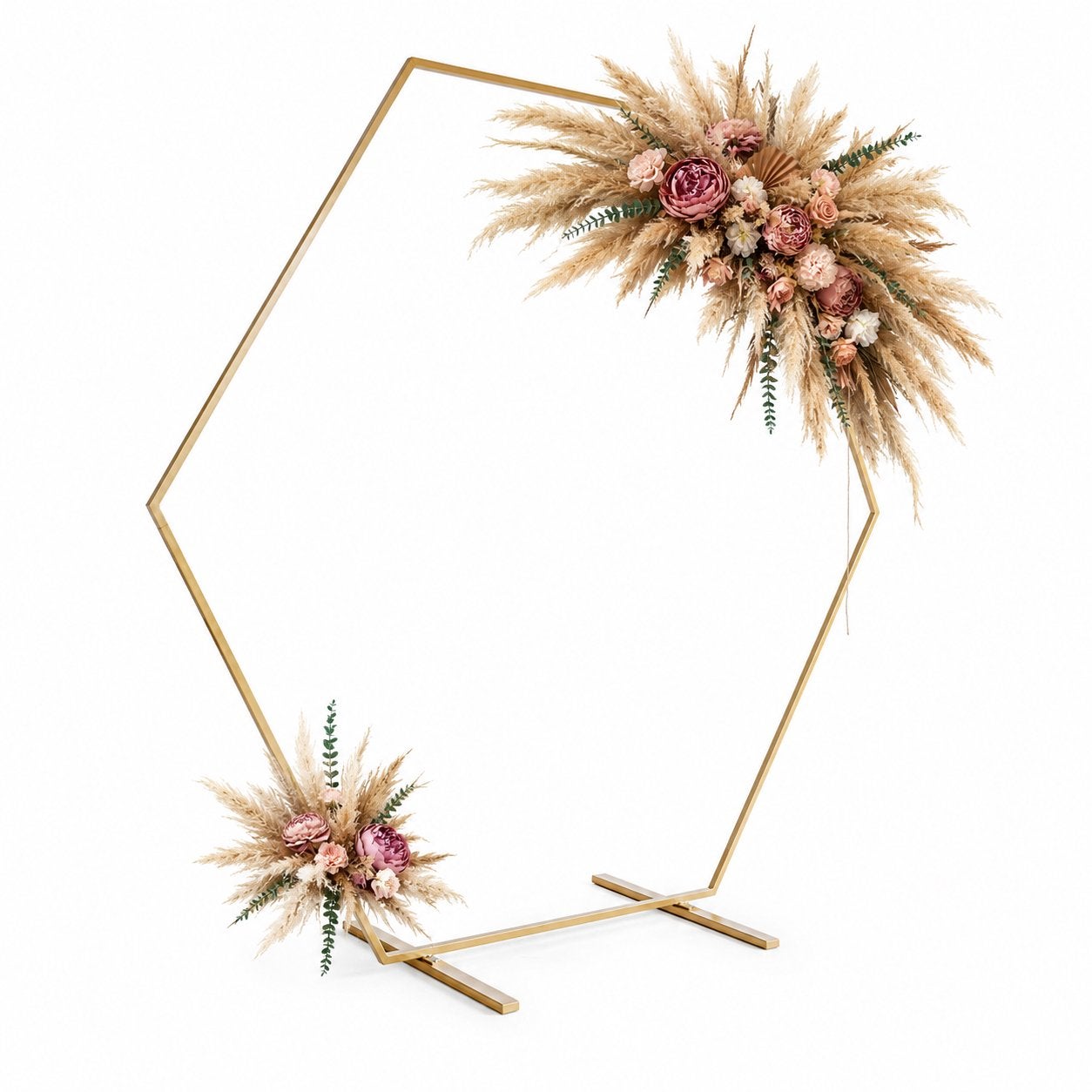 Hexagon frame (180 cm) - Te huur of te koop, Ophalen, Zo goed als nieuw, Geboorte of Huwelijk