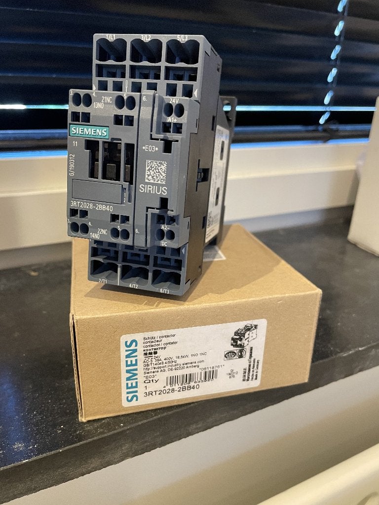 Siemens 3RT2028-2BB40 Contactor, Ophalen of Verzenden, Nieuw