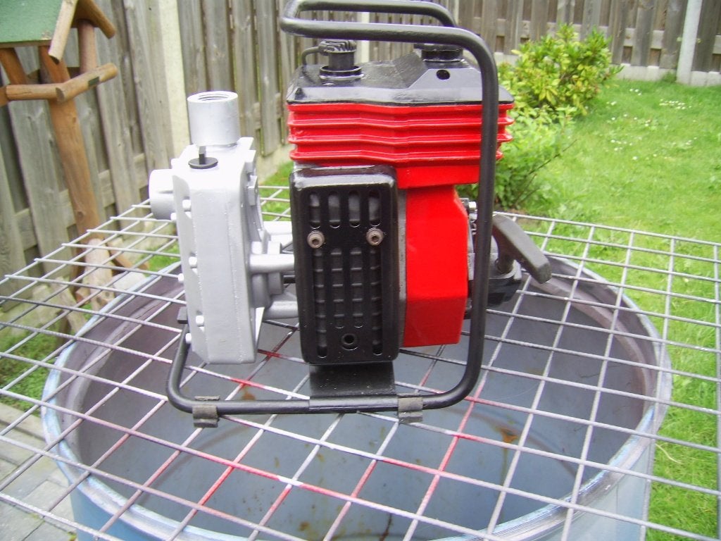 waterpomp met benzinemotor, Ophalen, Gebruikt, Handmatig, Beregeningspomp