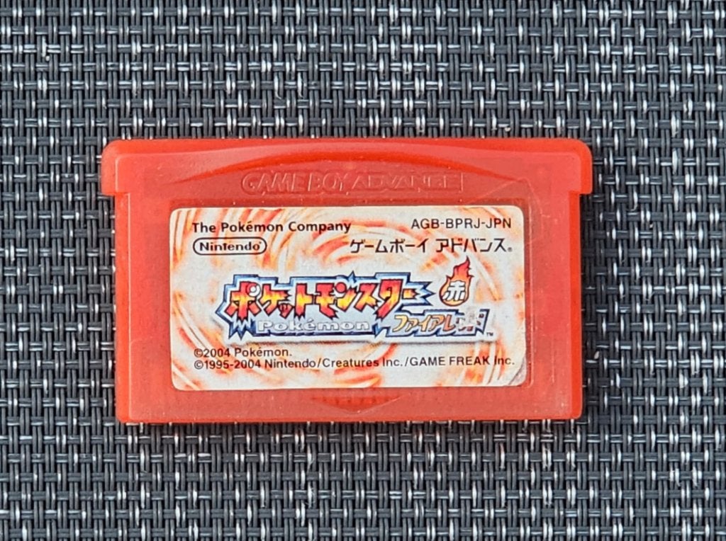 Pokémon FireRed (GBA) - Japanse Versie (origineel), Spelcomputers en Games, Games | Nintendo Game Boy, Gebruikt, 1 speler, Ophalen of Verzenden