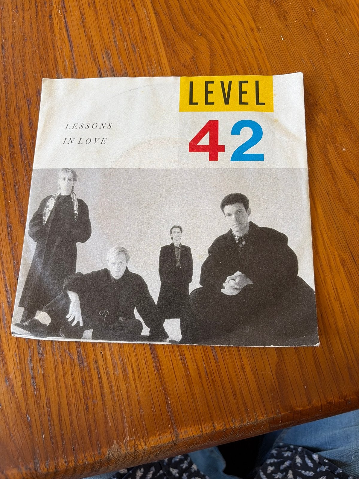 Level 42 - Lessons in Love (Vinyl Single), Cd's en Dvd's, Gebruikt, Originele persing, 7 inch, Ophalen of Verzenden